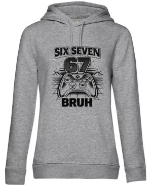 Six seven bruh gaming, V1, černý tisk