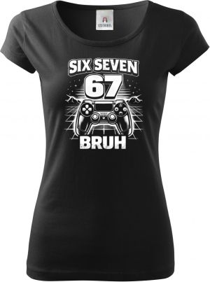 Six seven bruh gaming, V2, bílý tisk