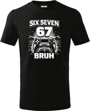 Six seven bruh gaming, V2, bílý tisk