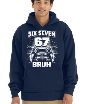 Six seven bruh gaming, V2, bílý tisk