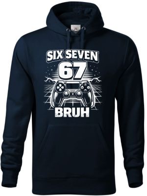 Six seven bruh gaming, V2, bílý tisk