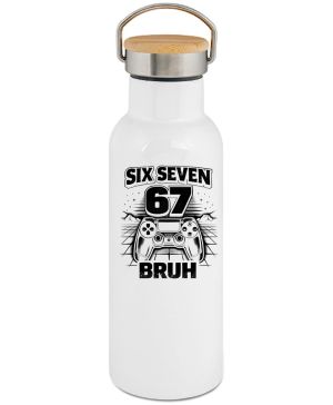 Six seven bruh gaming, V2, černý tisk