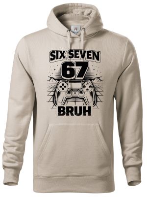 Six seven bruh gaming, V2, černý tisk