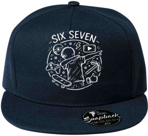 Six Seven, gamer, bílý tisk