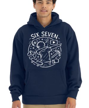 Six Seven, gamer, bílý tisk