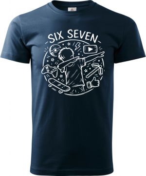 Six Seven, gamer, bílý tisk