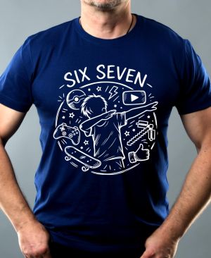 Six Seven, gamer, bílý tisk