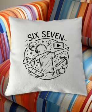 Six Seven, gamer, černý tisk