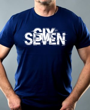 Six seven glitch, bílý tisk