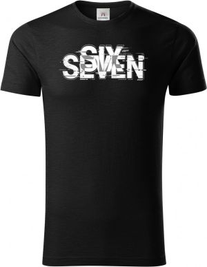 Six seven glitch, bílý tisk