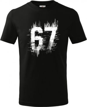 Six Seven, Glitch, bílý tisk