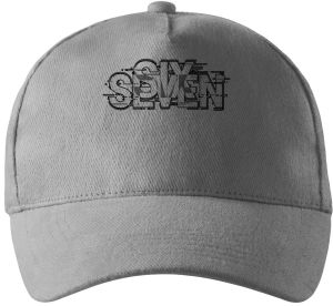 Six seven glitch, černý tisk