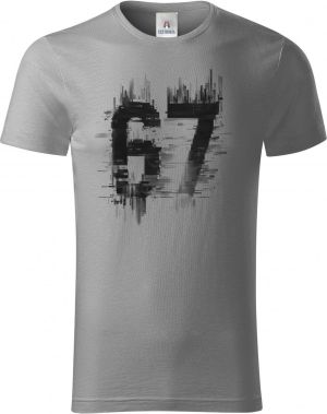 Six Seven, Glitch, černý tisk