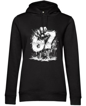 Six Seven, Graffiti Hand, bílý tisk