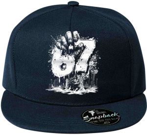 Six Seven, Graffiti Hand, bílý tisk