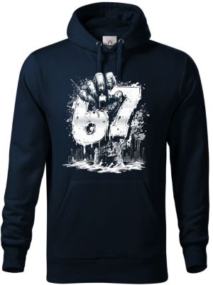 Six Seven, Graffiti Hand, bílý tisk