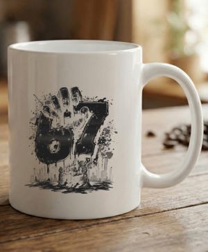 Six Seven, Graffiti Hand, černý tisk