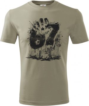 Six Seven, Graffiti Hand, černý tisk