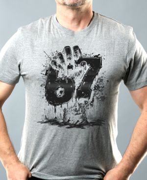 Six Seven, Graffiti Hand, černý tisk