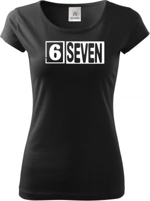 Six Seven, Logo, bílý tisk