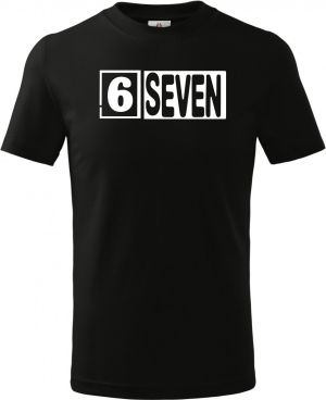 Six Seven, Logo, bílý tisk