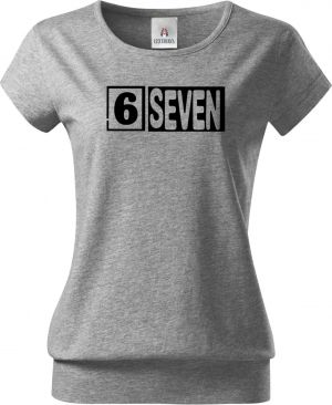 Six Seven, logo, černý tisk