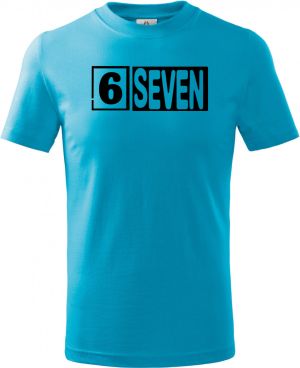 Six Seven, logo, černý tisk