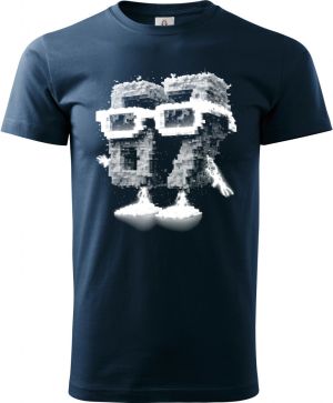 Six Seven, Pixel Character, bílý tisk