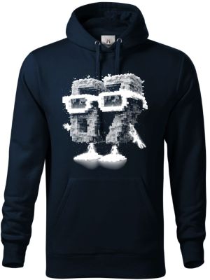 Six Seven, Pixel Character, bílý tisk