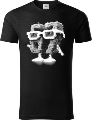 Six Seven, Pixel Character, bílý tisk