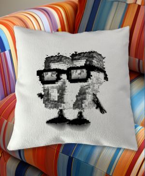 Six Seven, Pixel Character, černý tisk