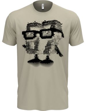 Six Seven, Pixel Character, černý tisk