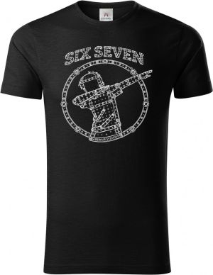 Six Seven, stavebnice, bílý tisk