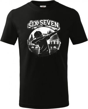 Six Seven, urban, bílý tisk