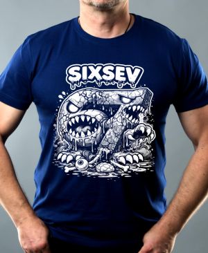 Sixsev horror 67, bílý tisk