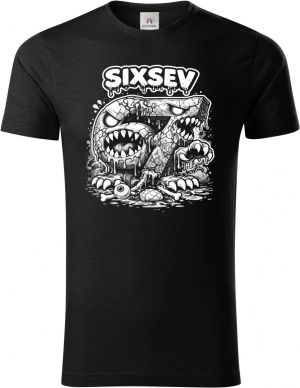 Sixsev horror 67, bílý tisk