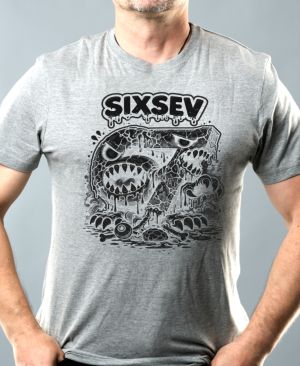 Sixsev horror 67, černý tisk