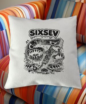 Sixsev horror 67, černý tisk