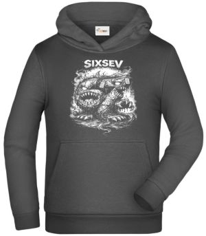 Sixsev horror 67, V2, bílý tisk