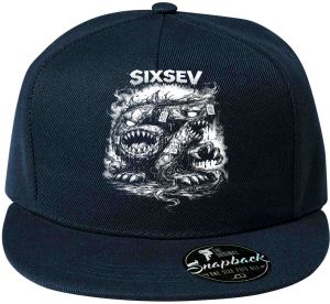 Sixsev horror 67, V2, bílý tisk