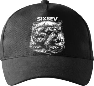 Sixsev horror 67, V2, bílý tisk