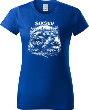 Sixsev horror 67, V2, bílý tisk