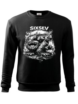 Sixsev horror 67, V2, bílý tisk