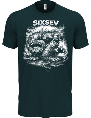Sixsev horror 67, V2, bílý tisk
