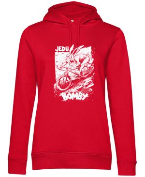 Sjezdař, jedu bomby, V2, bílý potisk