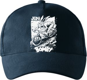 Sjezdař, jedu bomby, V2, bílý potisk