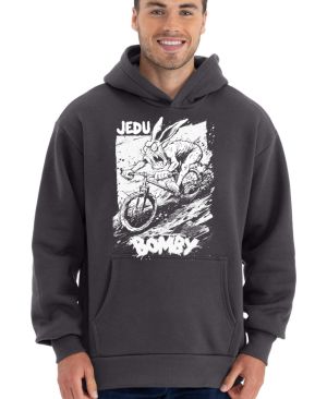 Sjezdař, jedu bomby, V2, bílý potisk