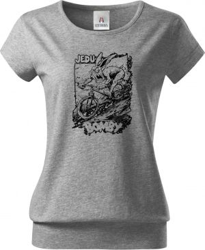 Sjezdař, jedu bomby, V2, černý tisk