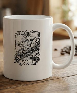 Sjezdař, jedu bomby, V2, černý tisk