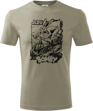 Sjezdař, jedu bomby, V2, černý tisk